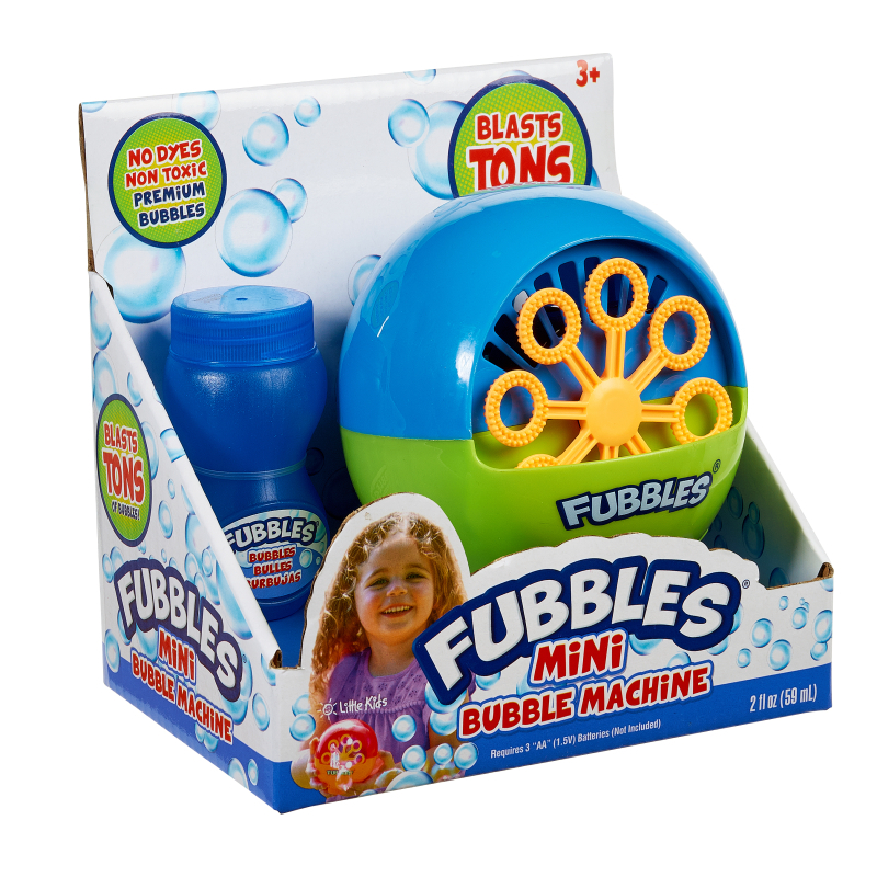 Fubbles Bubble Machine Colors May