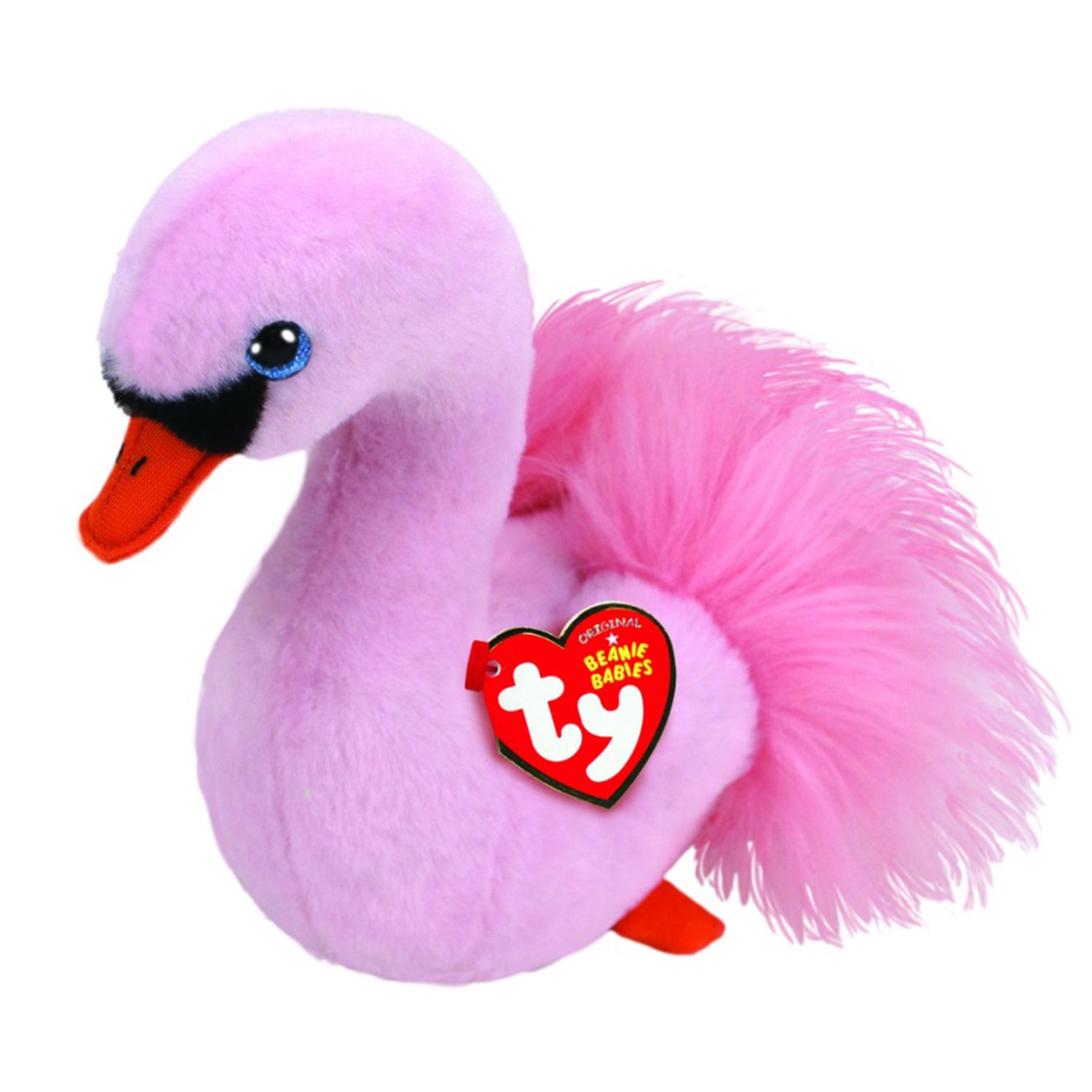 Ty Beanie Babies Pinky the Flamingo Plush Toy for sale online 
