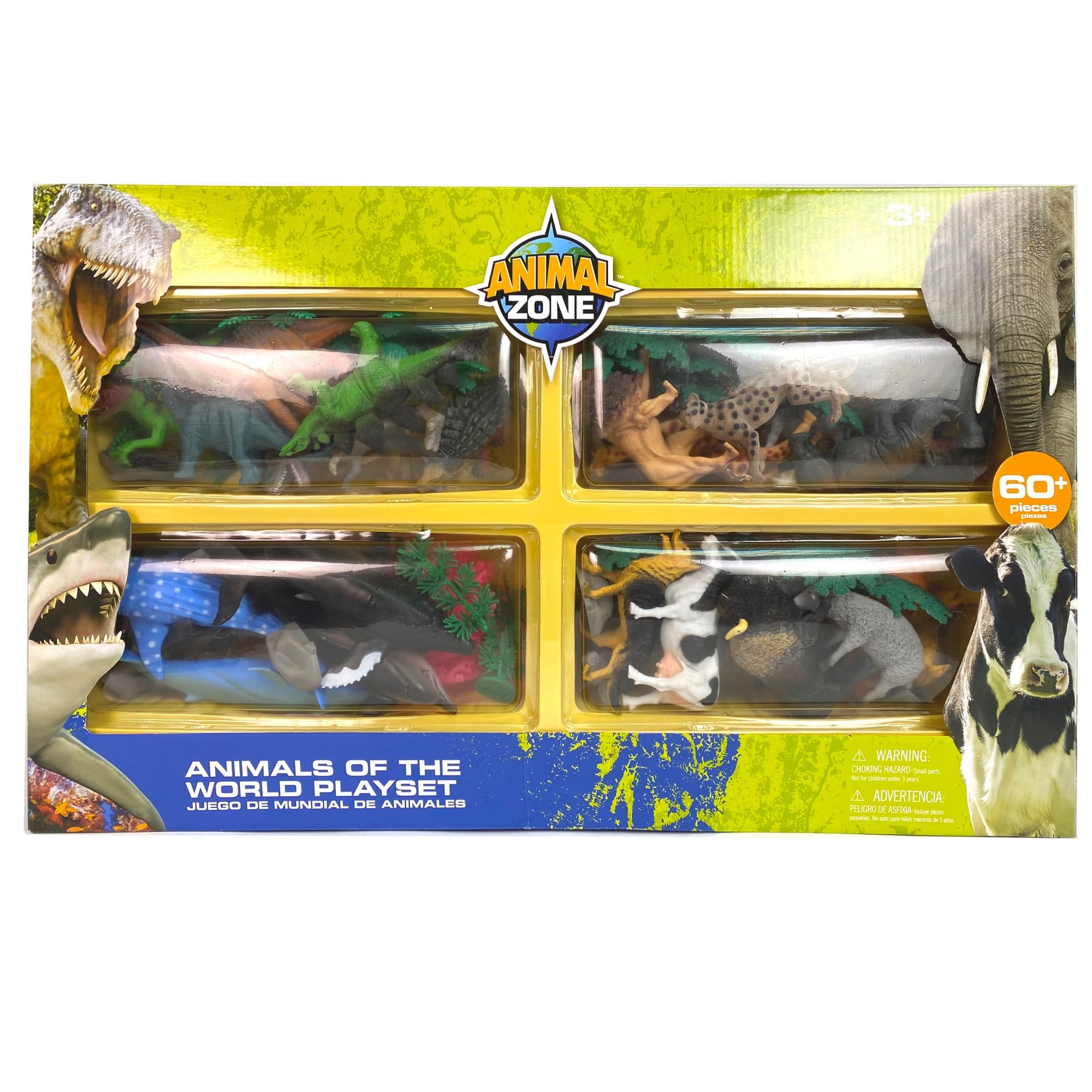 Buy Animal Zone Animals of the World Playset (60+ Pieces) Online in Dubai &  the UAE|Toys 'R' Us
