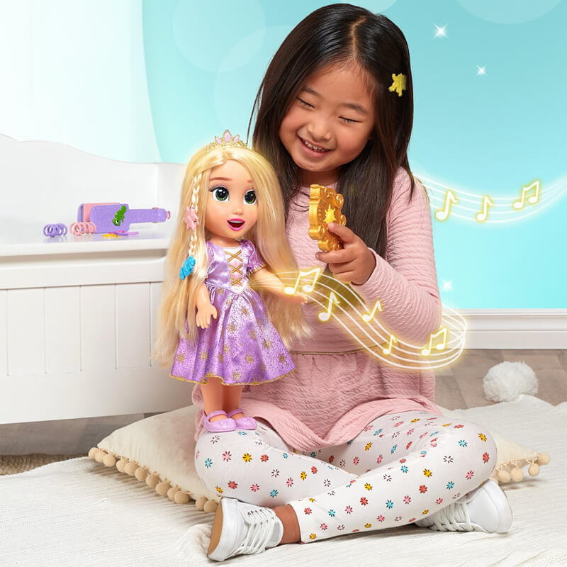 Disney Tangled The Series Rapunzel Hairstyle Collection Girls Playset 