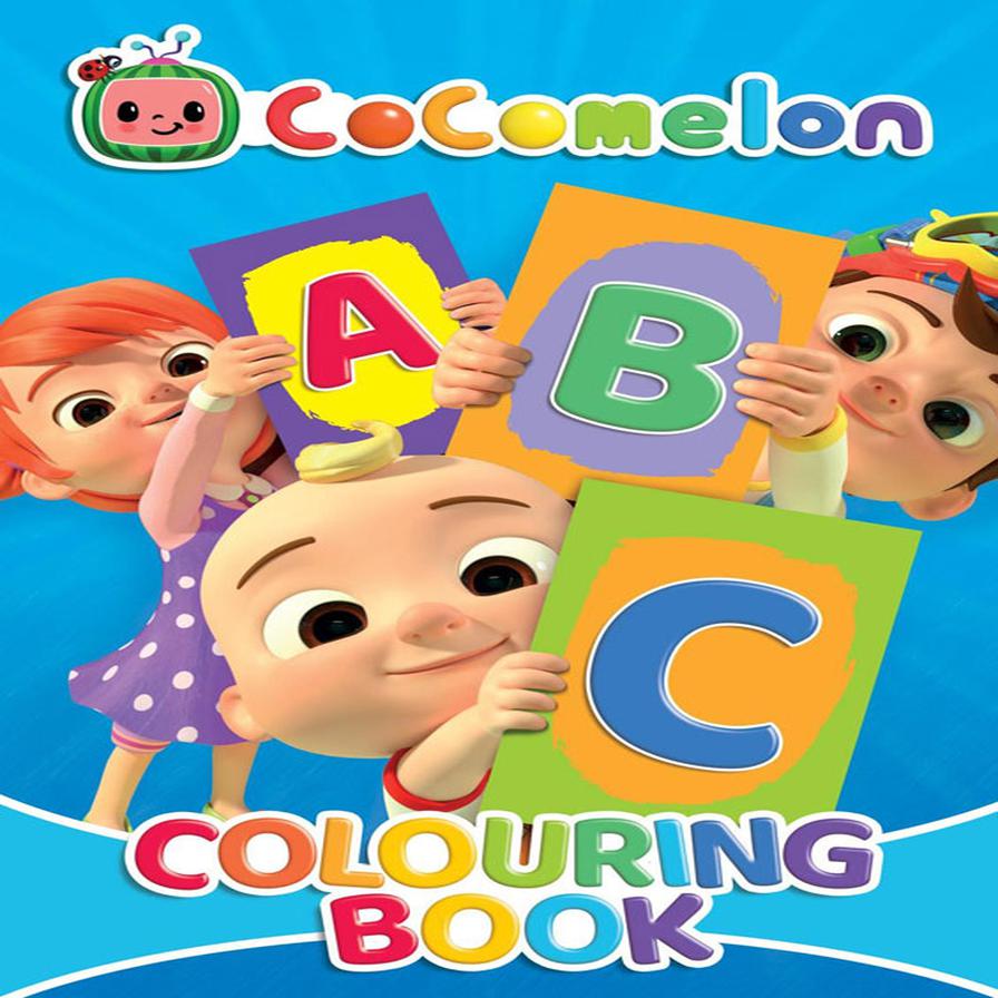 Cocomelon ABC Colouring Book Creative Activity Book For Kids 