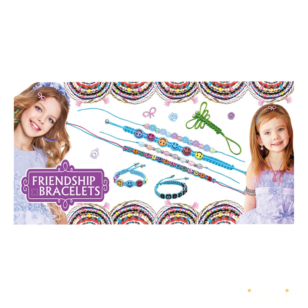 Friendship Bracelet Making Kit For Girls, Diy Bracelet Making Jewelry Arts  Crafts Birthday Gifts Rewarding Toys 