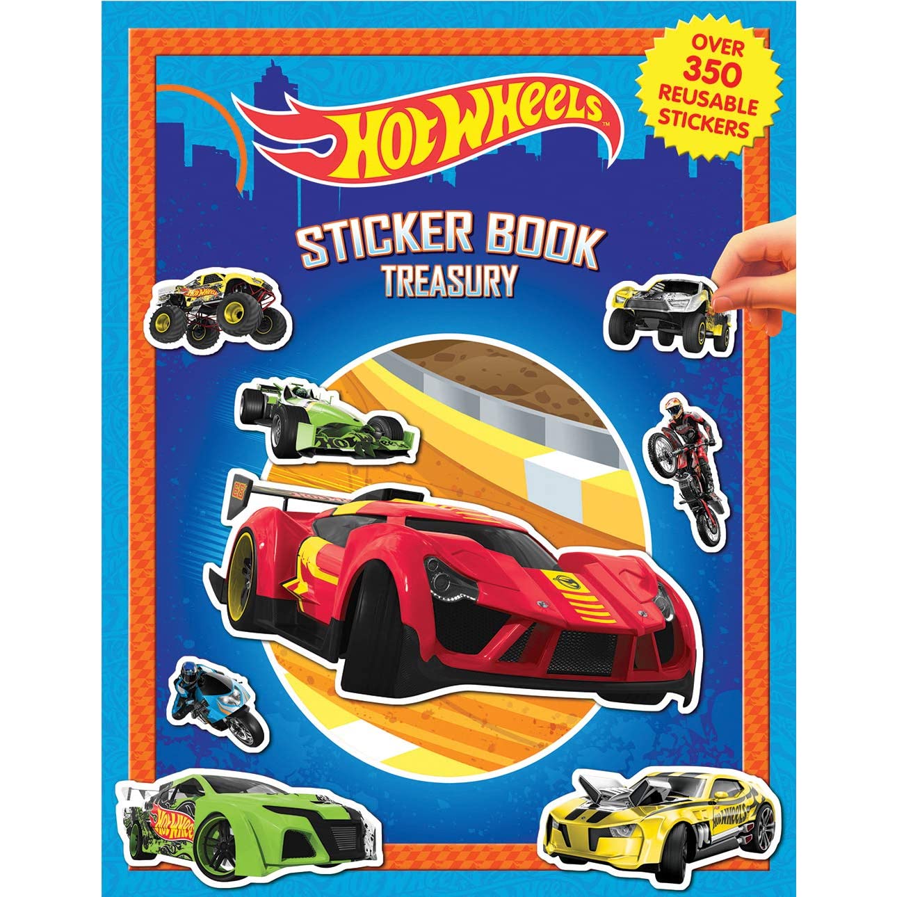 Buy Hot Wheels Sticker Book Treasury Online in Dubai & the UAE