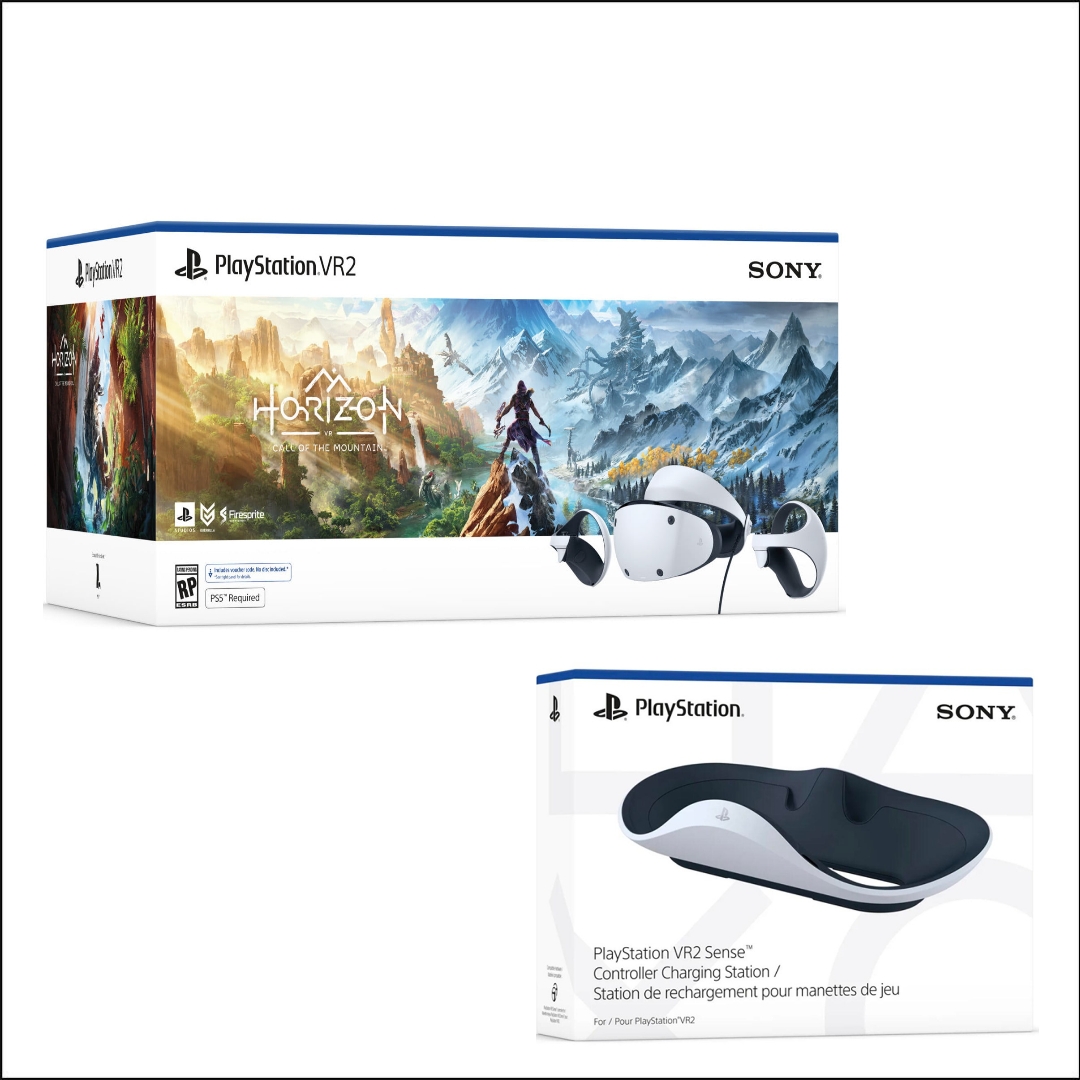 Buy Playstation VR2 + Horizon Call of Mountain Voucher Bundle +